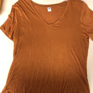 Old Navy Burnt Orange Swing Top